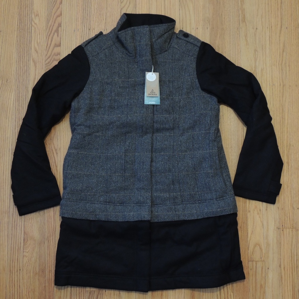 prAna Caprise Jacket Coat Insulated Convertible